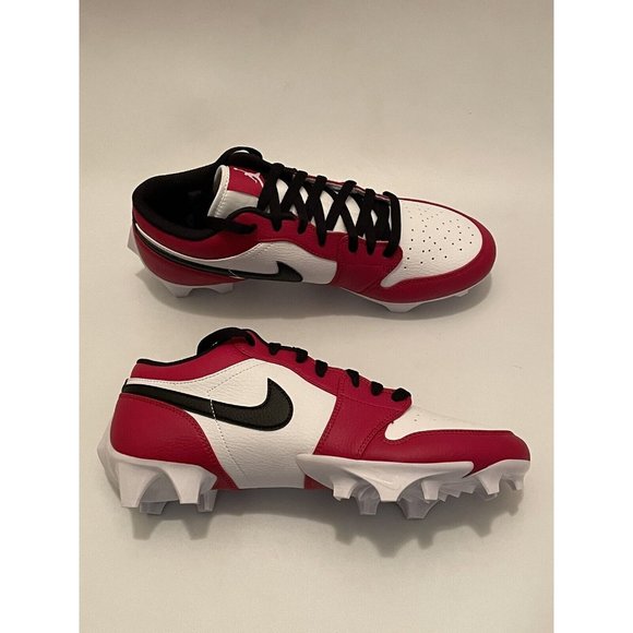 Nike Air Jordan 1 Low TD Chicago Football Cleats FJ6245-106 Men’s main image 4